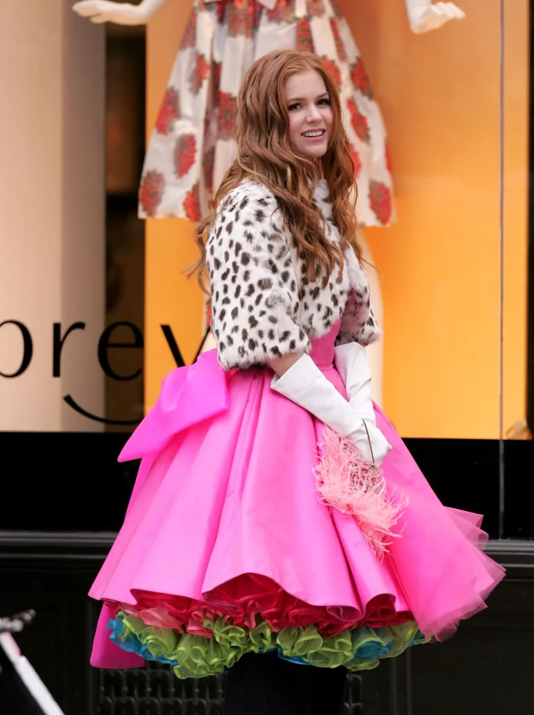 Glumica Isla Fisher na licu mesta za Confessions of a Shopaholic 12.marta 2008. u New Yorku. Fotografija James Devaney WireImage_James Devaney