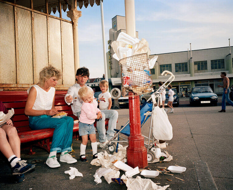 Martin Parr GB. England. New Brighton. From The "Last Resort". 1983-85.