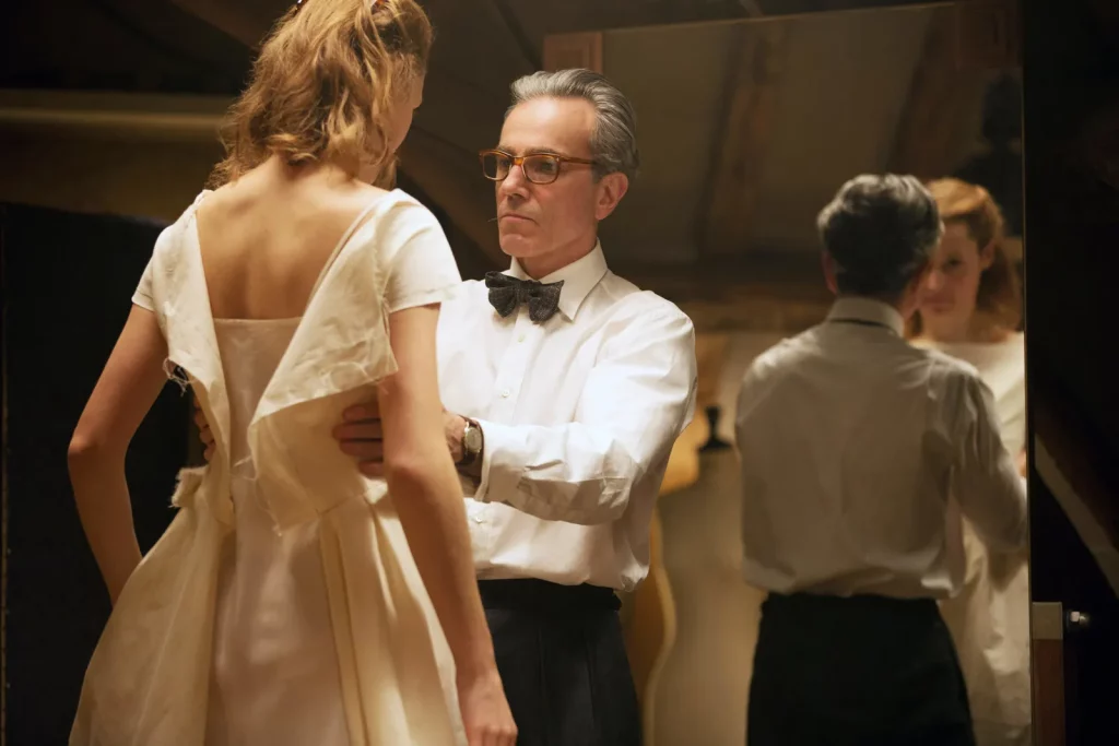 Vicky Krieps and Daniel Day-Lewis in Phantom Thread.© Focus Features Courtesy of Everett Collection