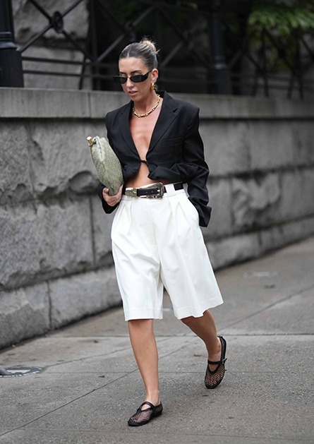 Mesh flats spring trend