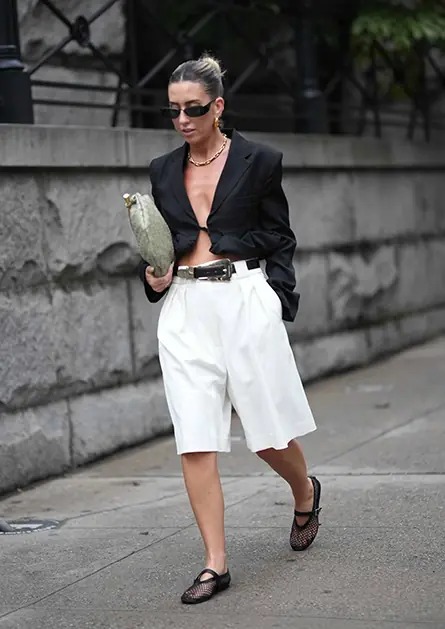Mesh flats spring trend