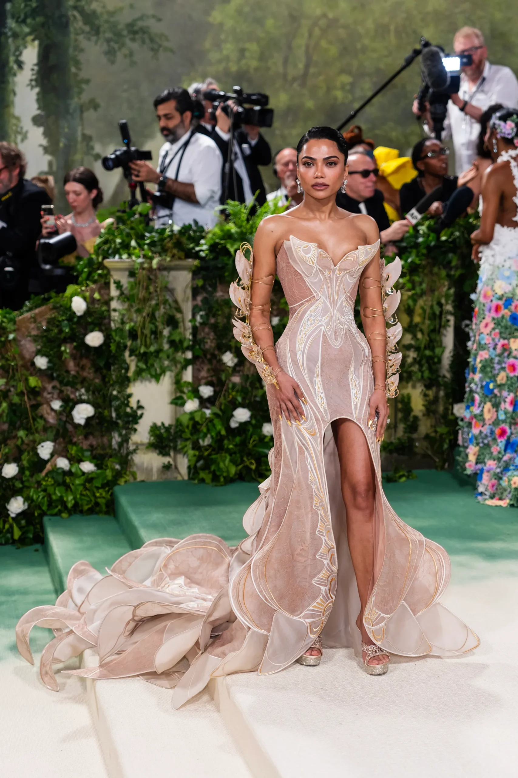 NEW YORK, NEW YORK - MAY 06: Mona Patel attends The 2024 Met Gala Celebrating "Sleeping Beauties: Reawakening Fashion" at The Metropolitan Museum of Art on May 06, 2024 in New York City. (Photo by Marleen Moise/Getty Images)
