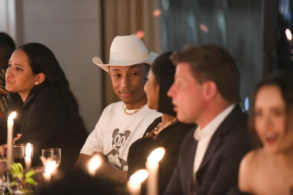 Pharell Williams Tiffany Dinner