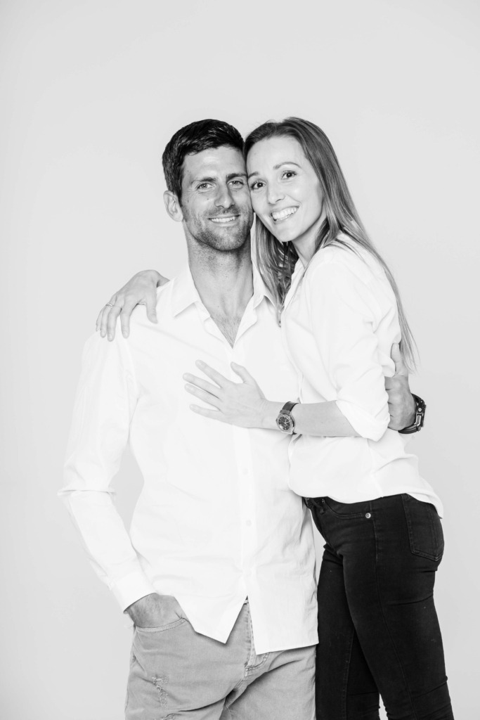 Novak i Jelena Djokovic