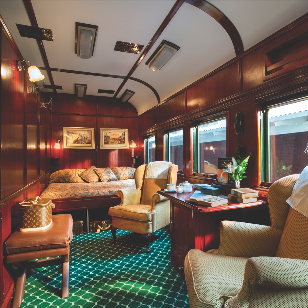 Pride of Africa de Rovos Rail suite