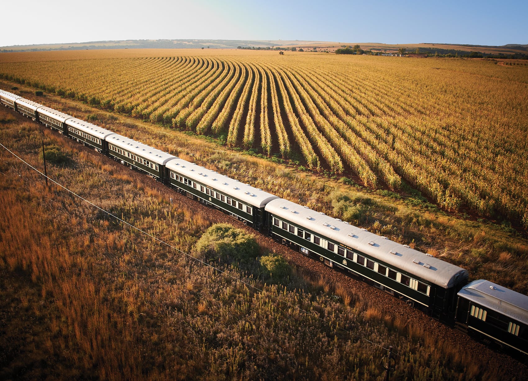 Pride of Africa de Rovos Rail putovanje vlakom