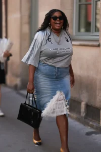 kako stilizirati jeans krilo