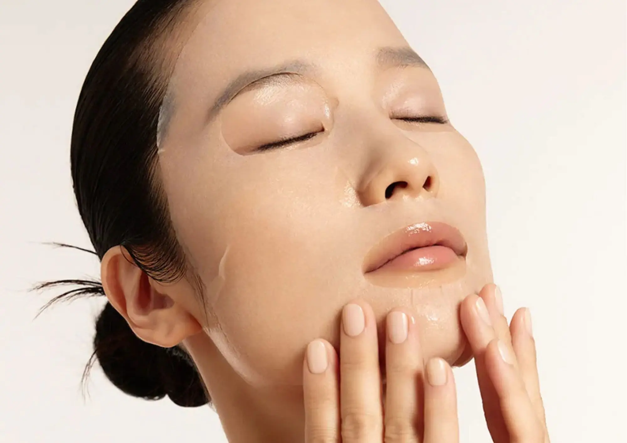 model nanosi kolagen gel masku na lice