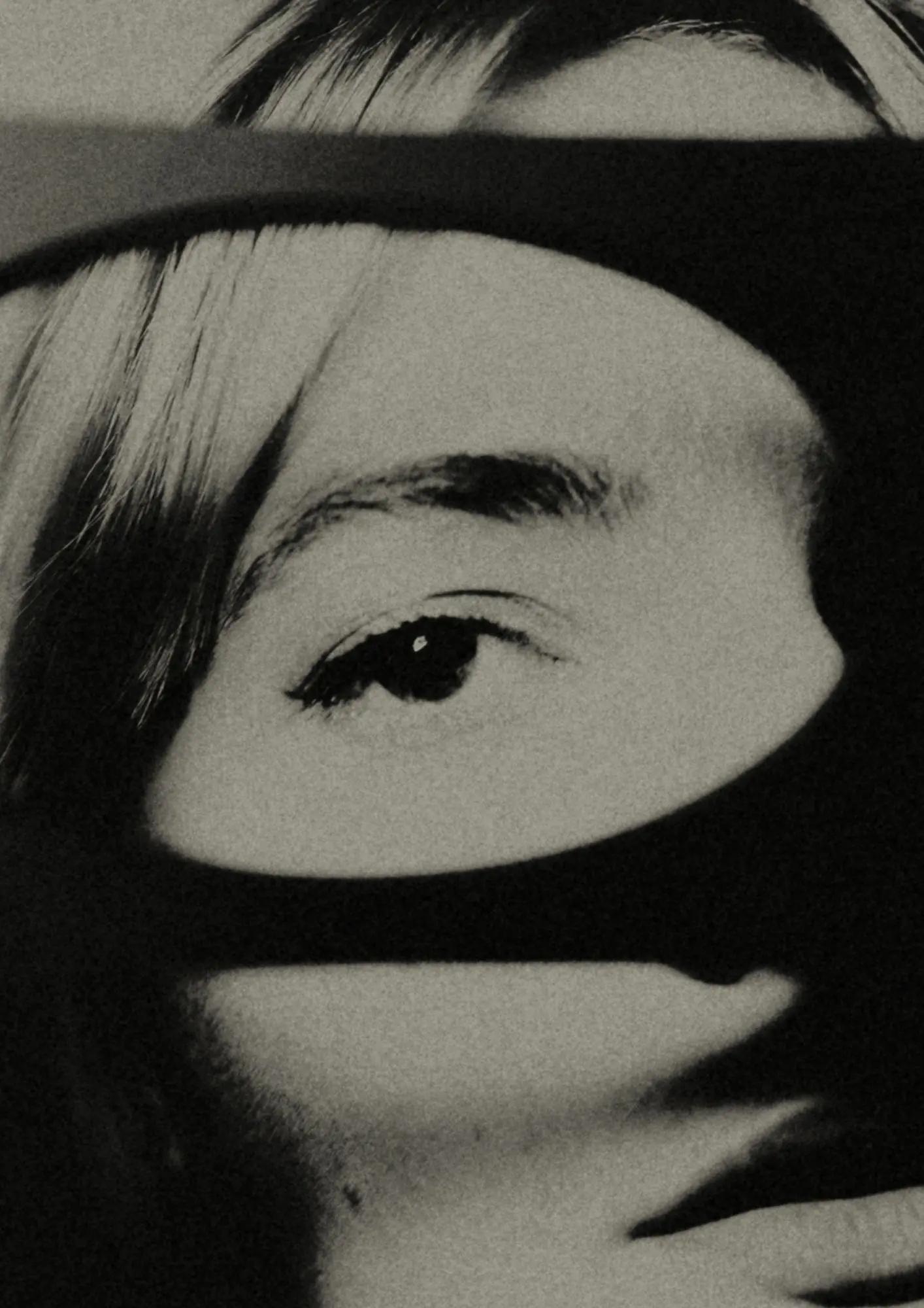 crno bijela slika modela